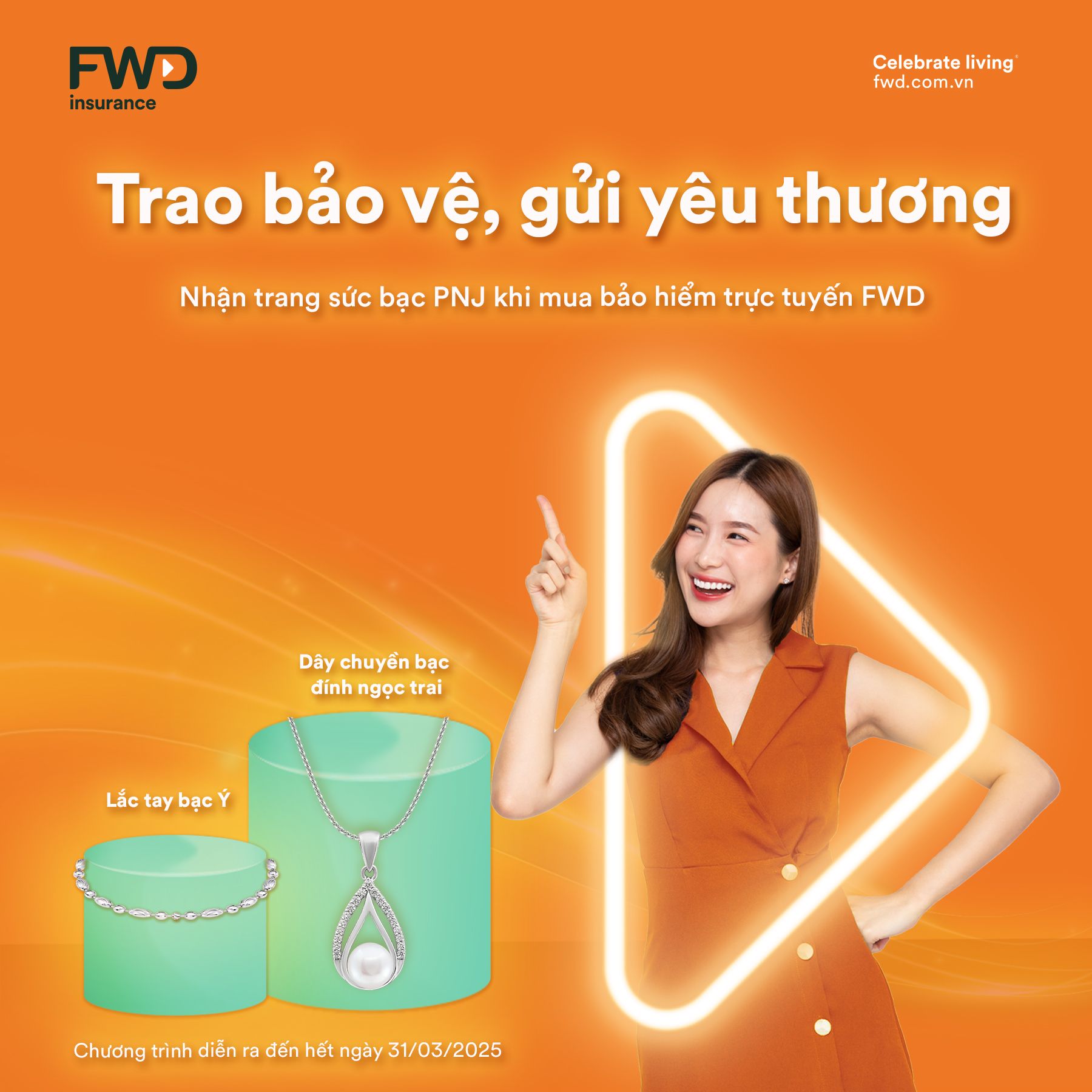 Trao bảo vệ,
 Gửi yêu thương